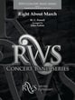 Right About March Concert Band sheet music cover